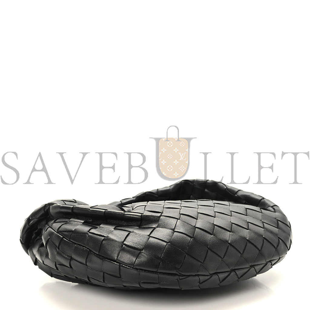 BOTTEGA VENETA NAPPA INTRECCIATO MINI JODIE BLACK (27*13*8cm)