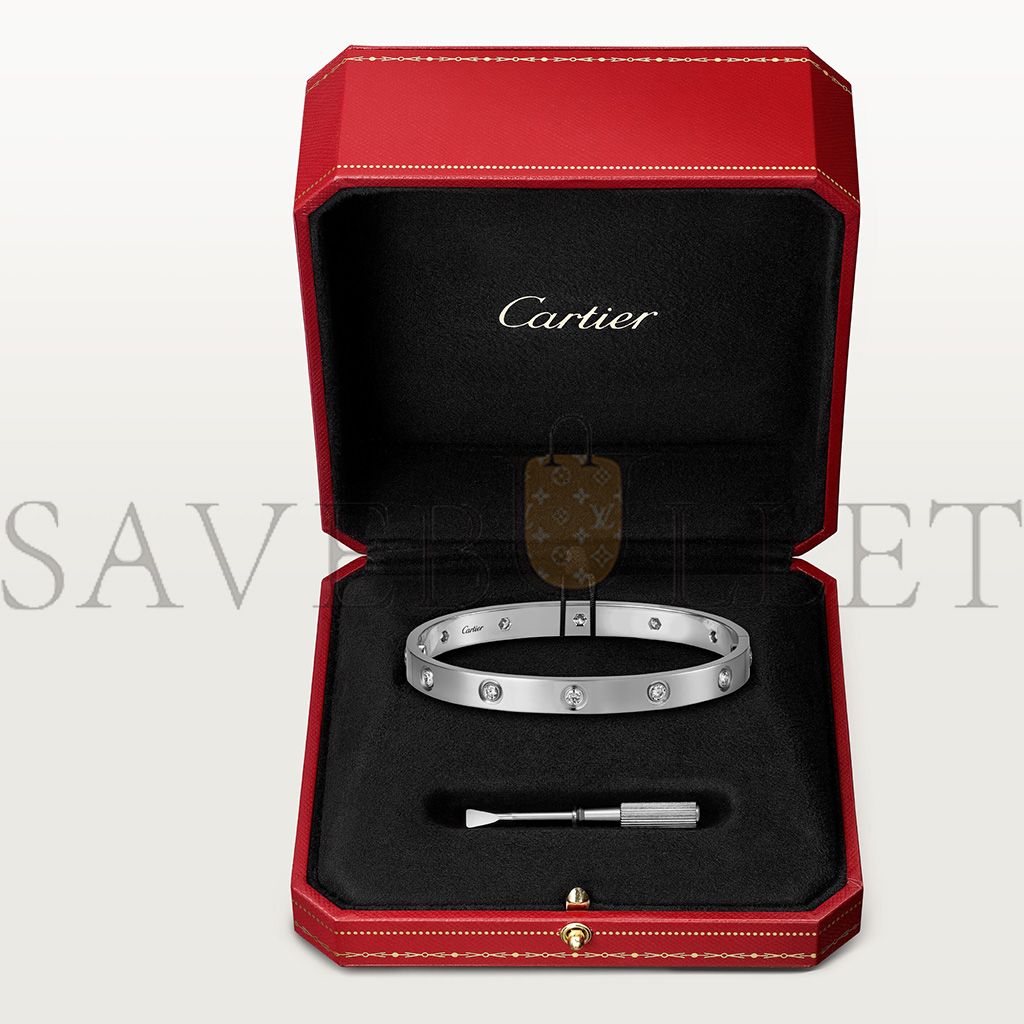 CARTIER  LOVE BRACELET, 10 DIAMONDS B6070417