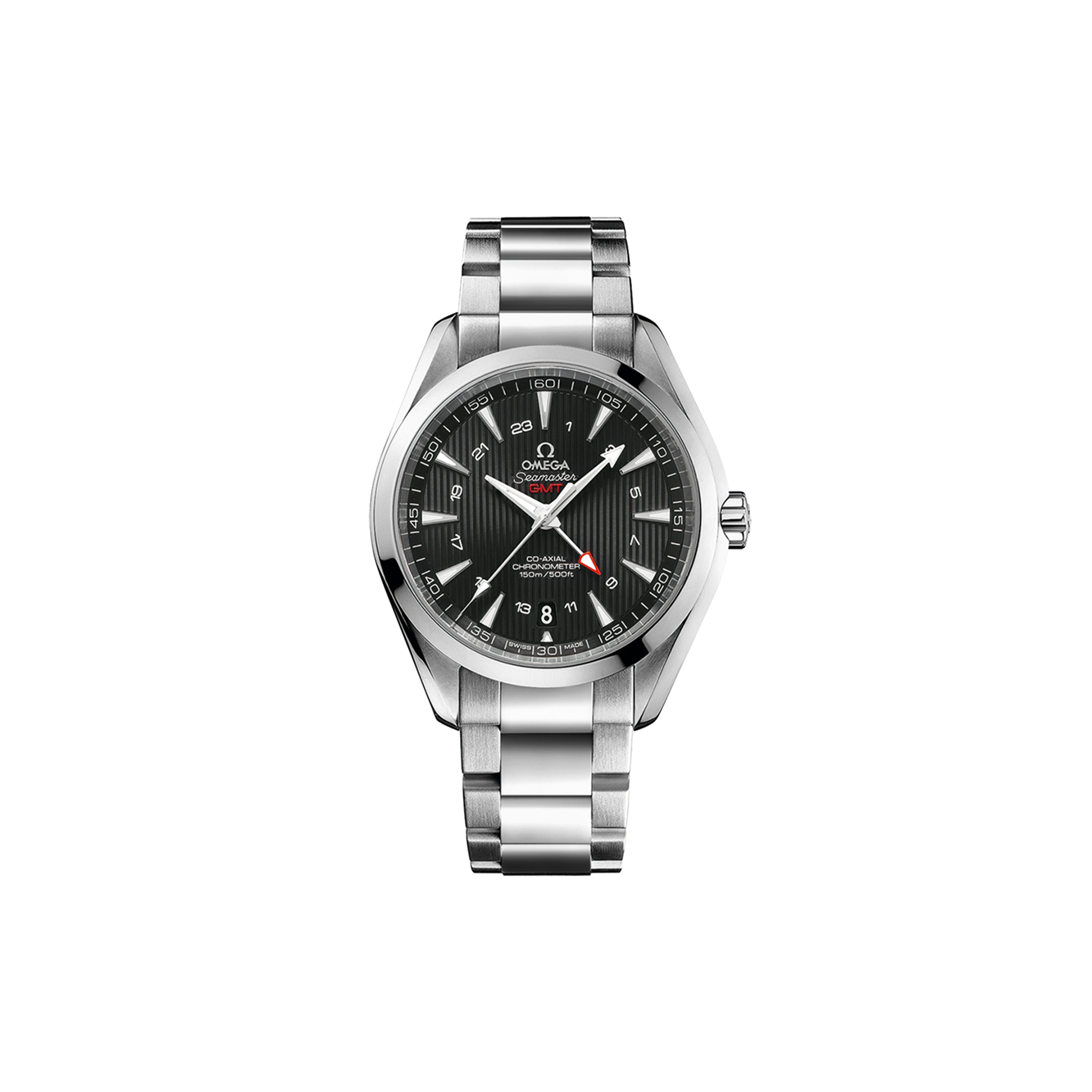 OMEGA SEAMASTER AQUA TERRA 150 M GMT WATCH 231.10.43.22.01.001