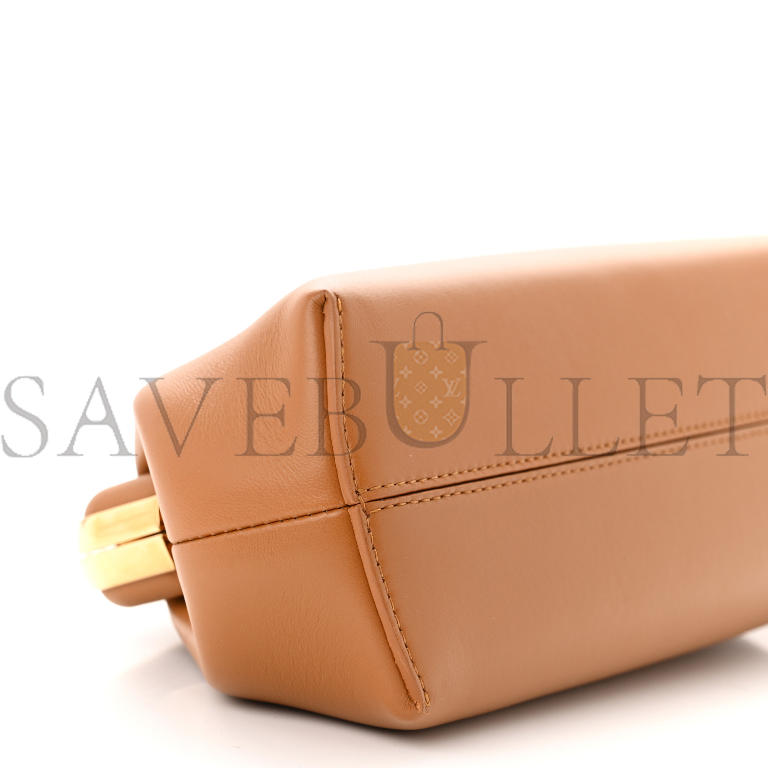 FENDI SHINY NAPPA SMALL FENDI FIRST CARAMELLO (26*18*9.5cm)