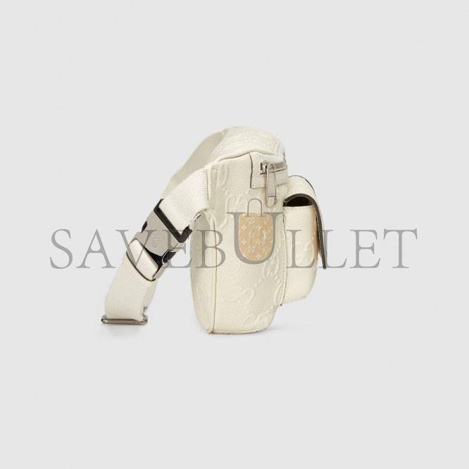 GUCCI GG EMBOSSED BELT BAG 645093  (28*18*8cm)