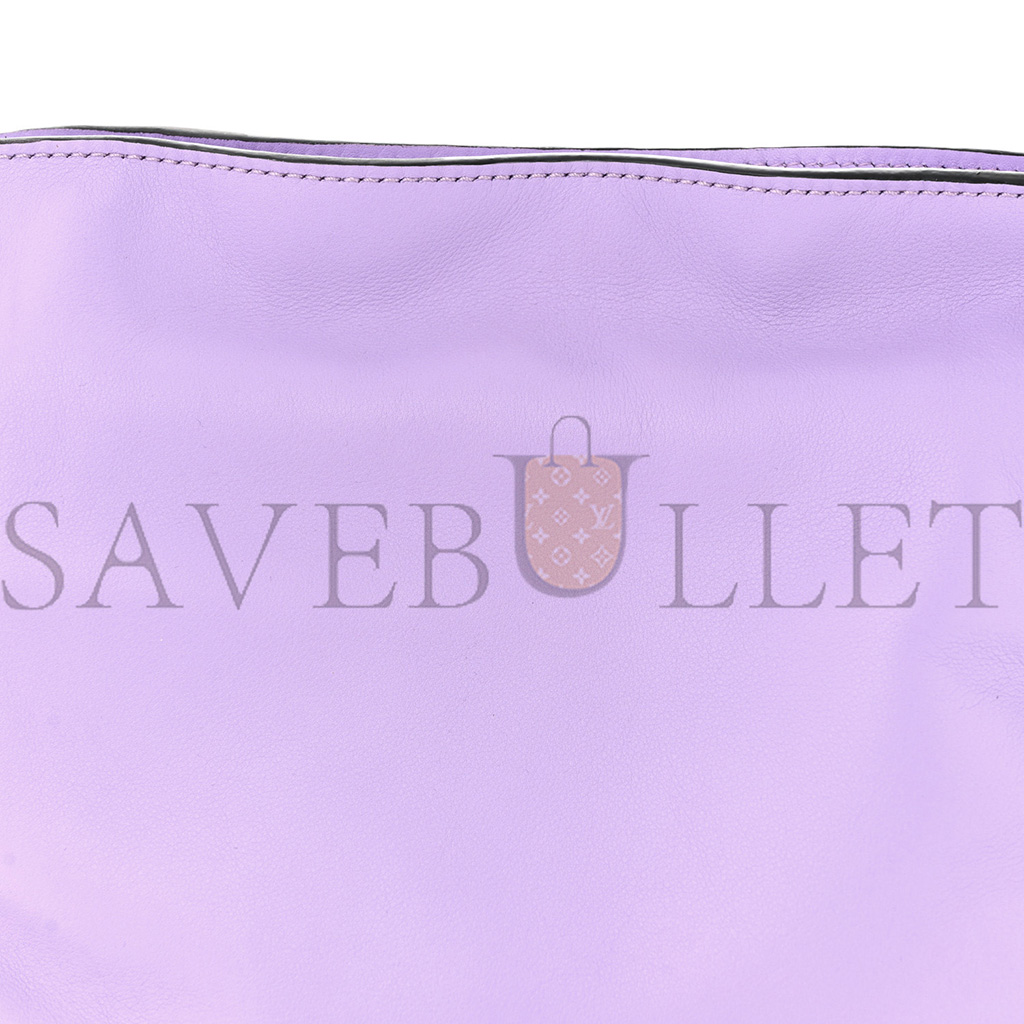 LOEWE CALFSKIN MINI FLAMENCO KNOT BAG LIGHT MAUVE (23*18*7cm)