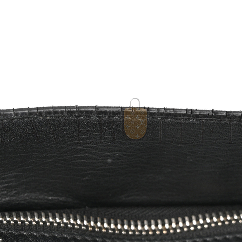 LOEWE CALFSKIN SMALL PUZZLE BAG BLACK (24*16.5*10.5cm)